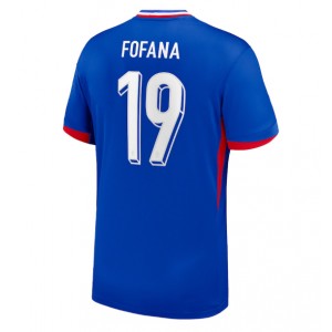 Fotbalové Dres Francie Youssouf Fofana #19 Domácí Oblečení ME 2024 Krátký Rukáv